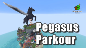 下载 Pegasus Parkour 对于 Minecraft 1.21.6